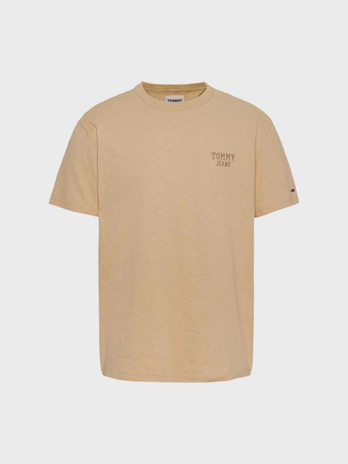 Logo Embroidered Crew Neck T-Shirt