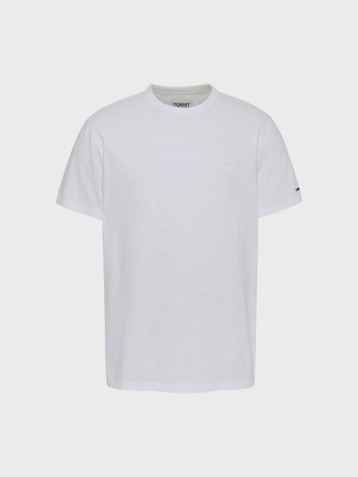 Logo Embroidered Crew Neck T-Shirt