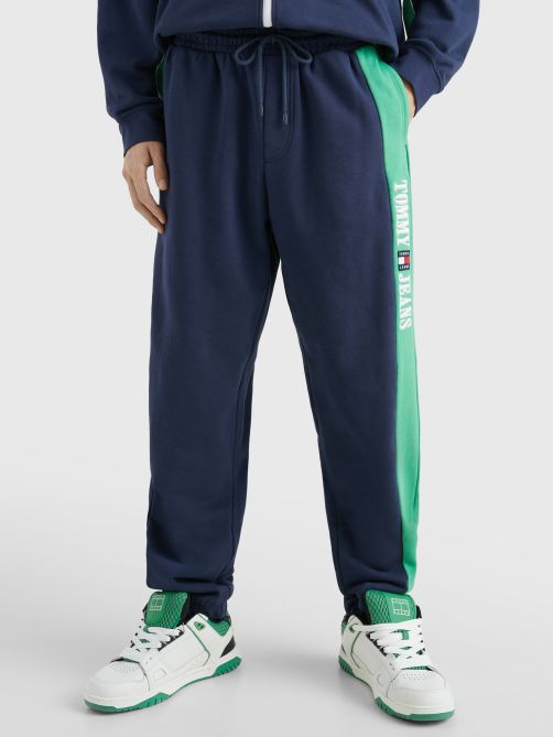 بنطلون جوغر مخطط بقصة مريحة