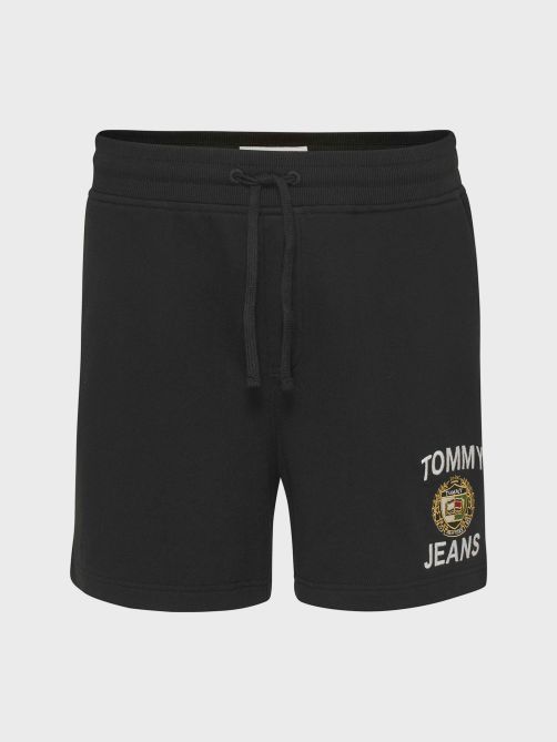 Logo Embroidered Drawstring Waist Shorts
