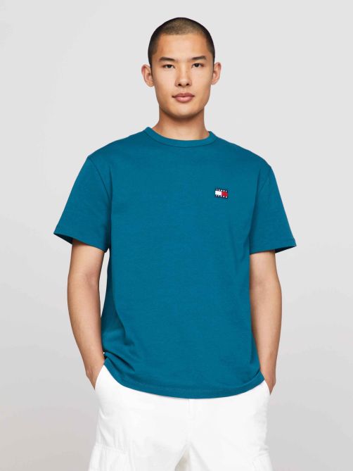 Badge Embroidery Crew Neck T-Shirt