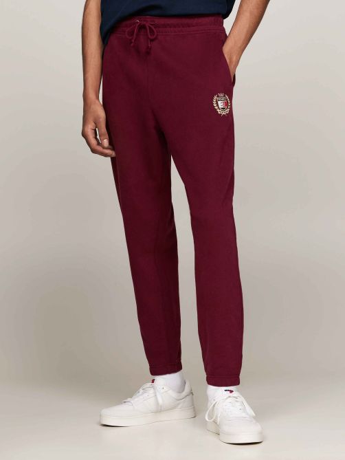 Crest Embroidered Joggers