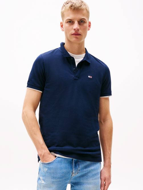 Flag Slim Polo Shirt