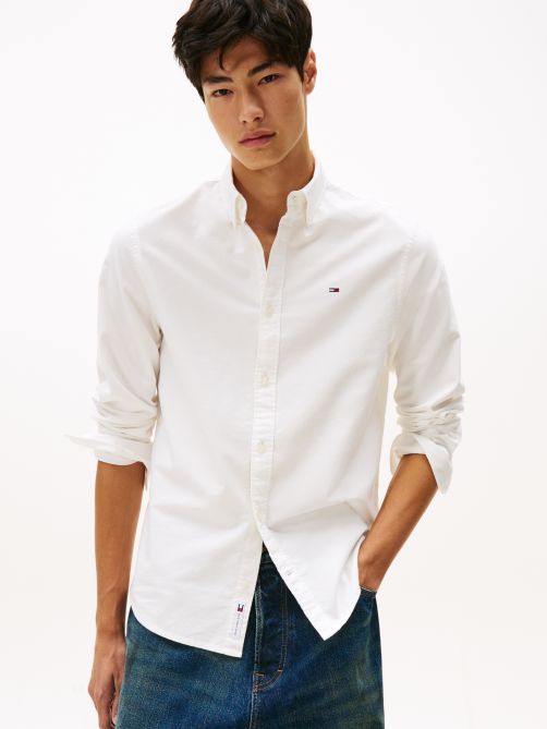 Regular Fit Button-Down Collar Oxford Shirt