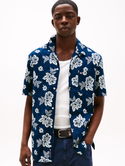 Regular Fit Textured Short Sleeve Shirt