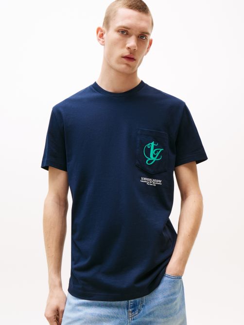 Back Logo Patch Pocket T-Shirt