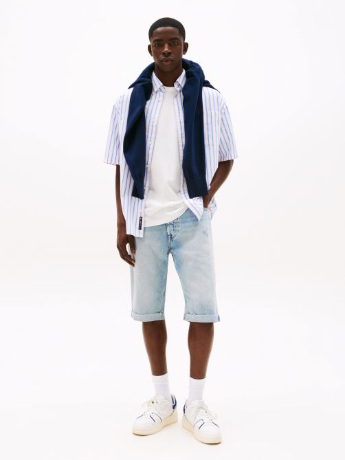 Ryan Regular Distressed Denim Shorts