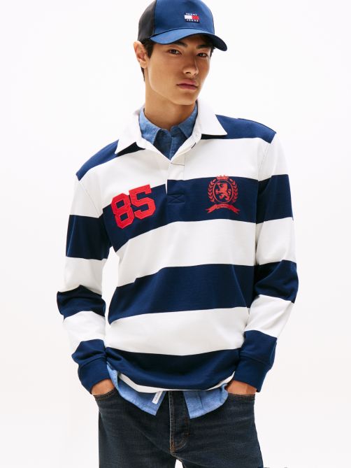 Heritage Relaxed Stripe Rugby Shirt