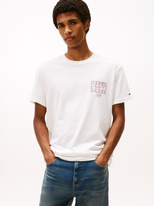 Signature Back Logo Crew Neck T-Shirt