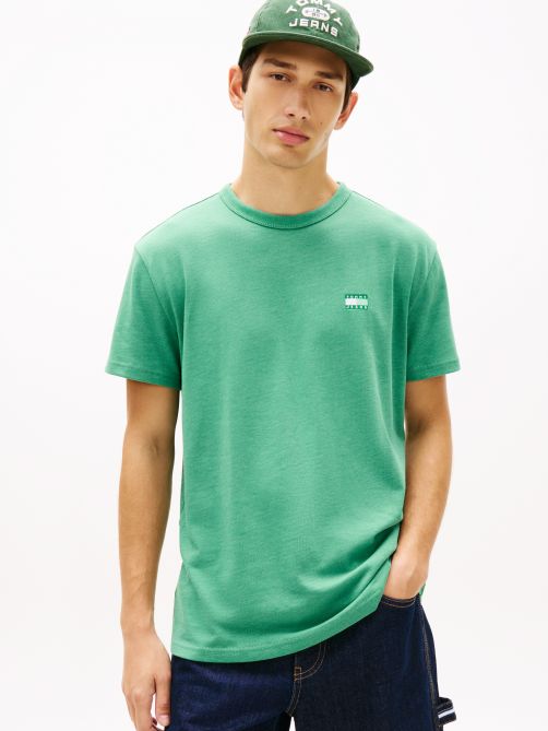 Tommy Badge Jersey Crew Neck T-Shirt