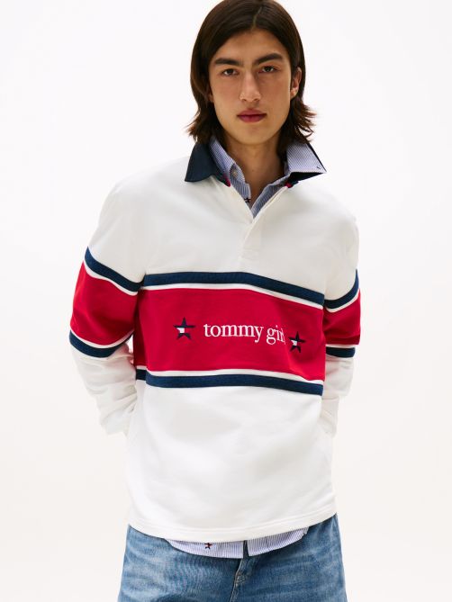 Relaxed Rugby Polo Shirt