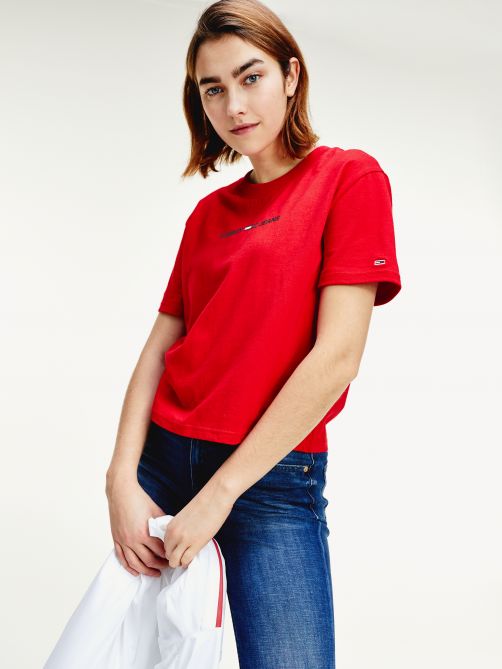 Modern Logo Cropped Fit T-Shirt