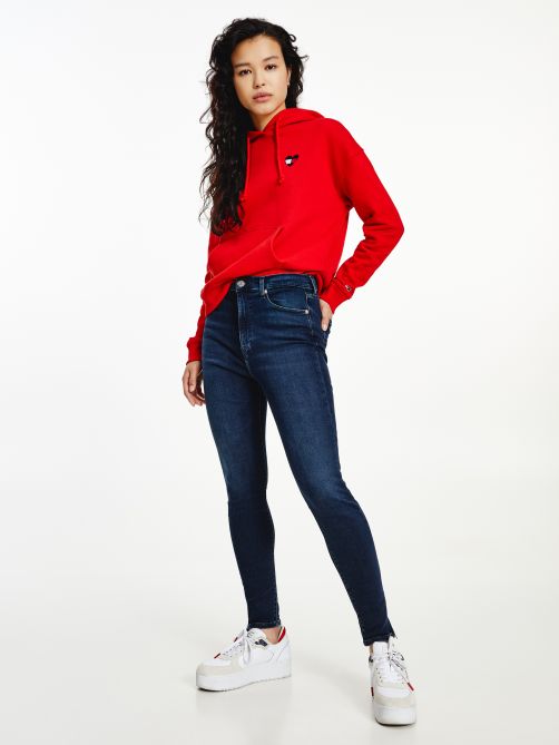 Sylvia High Rise Super Skinny Ankle Jeans