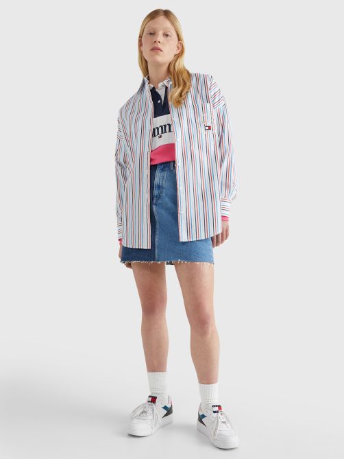 Stripe Grandad Shirt