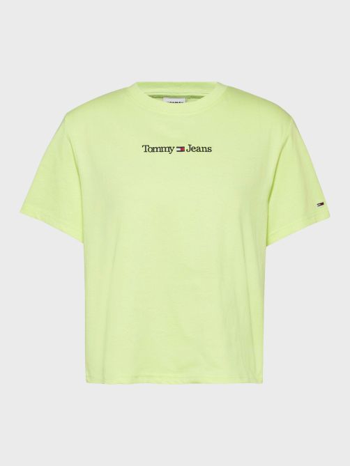 Logo Print Crew Neck T-Shirt