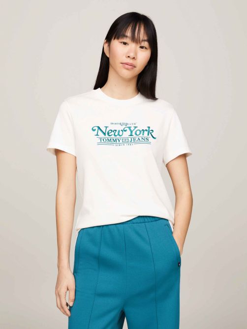 Varsity Logo Embroidery T-Shirt