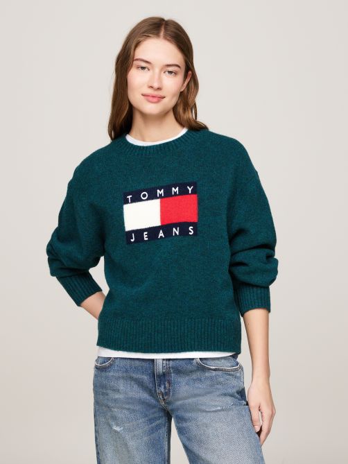 Mélange Relaxed Jumper with Wool
