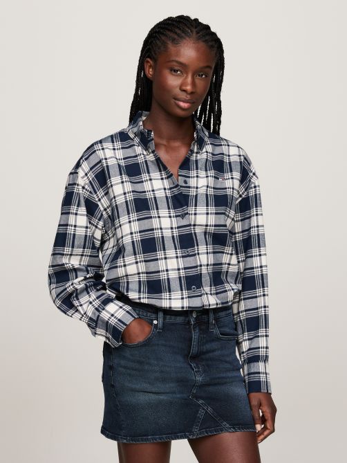 Tartan Check Relaxed Shirt
