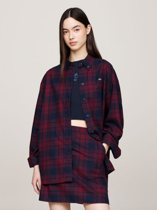 Tartan Check Relaxed Shirt