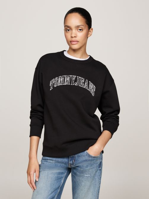 Logo Appliqué Relaxed Sweatshirt