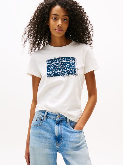 Floral Flag T-Shirt