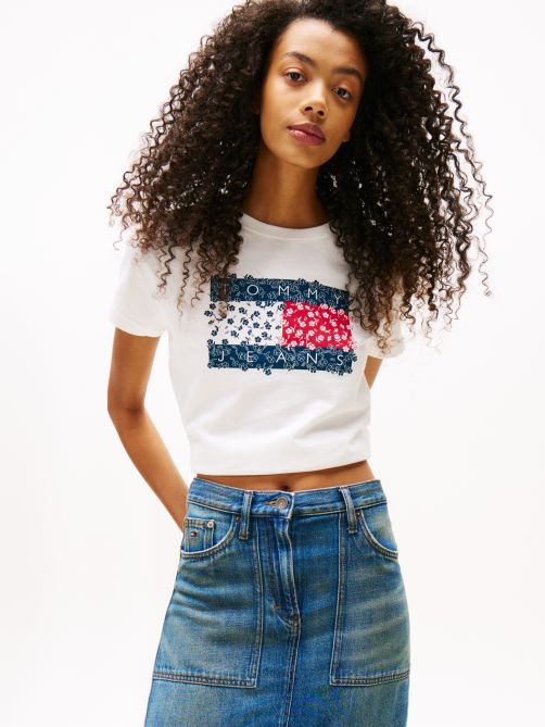 Floral Flag T-Shirt
