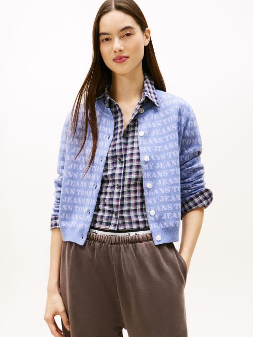 Tommy Jeans Cropped Crew Cardigan