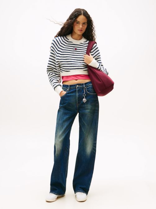 Mia Mid Rise Relaxed Straight Jeans
