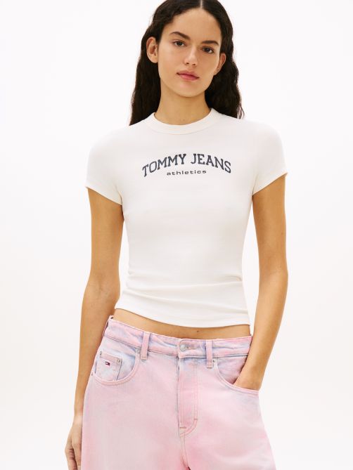 Logo Slim Crew Neck T-Shirt