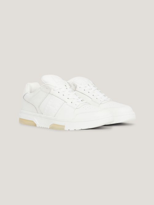 Mixed Panel Badge Trainers