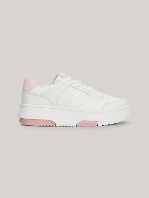 حذاء سنيكرز فلاتفورم جلد