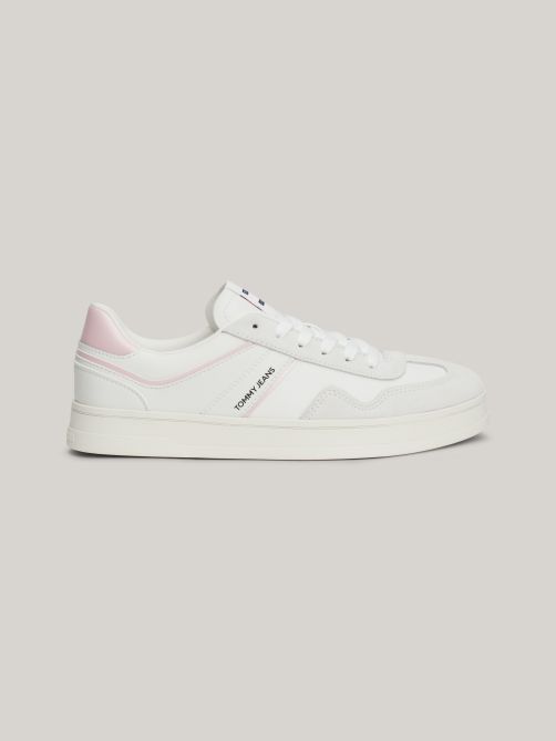 The Greenwich Leather Logo Trainers