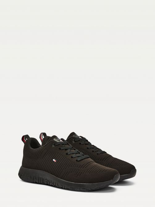 tommy hilfiger rib knit trainers