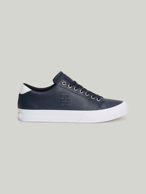 Essential TH Monogram Leather Trainers