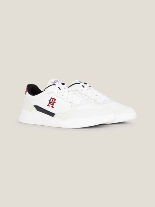 Elevated Cupsole Leather Trainers