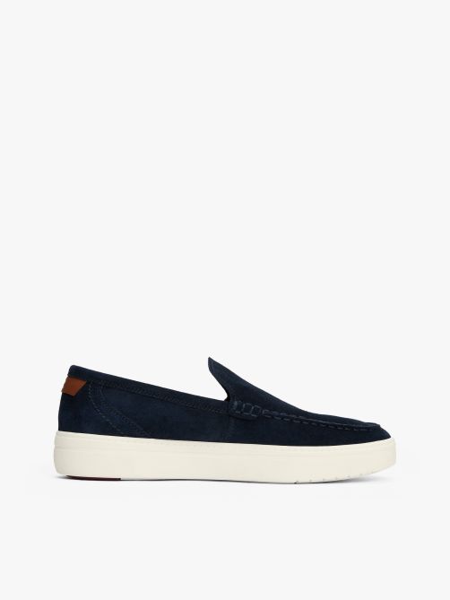 Signature Slip-On Suede Loafers