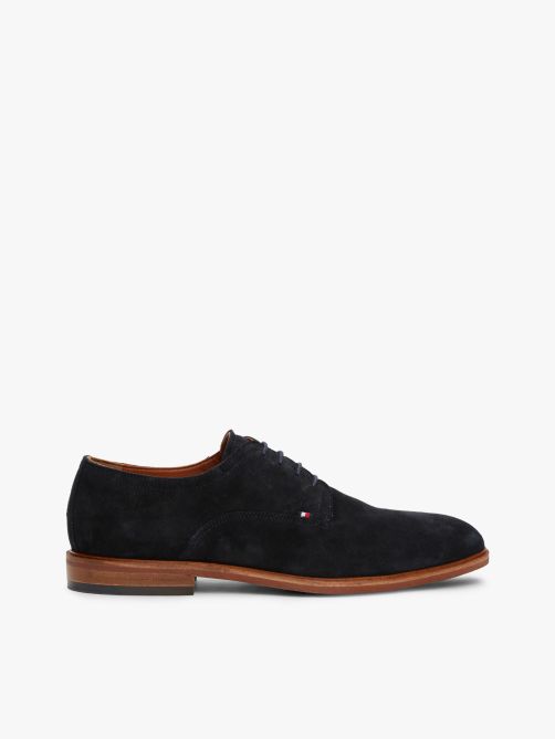 Signature Suede Derby Shoes