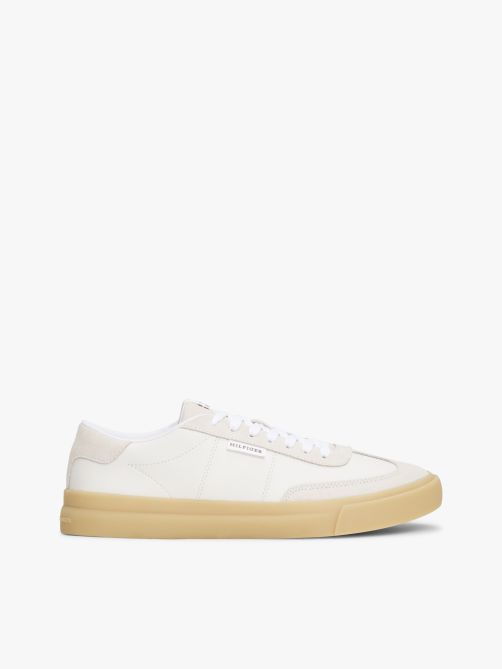 Suede Contrast Cupsole Trainers