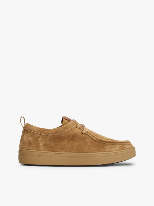 Suede Moc Toe Lightweight Shoes