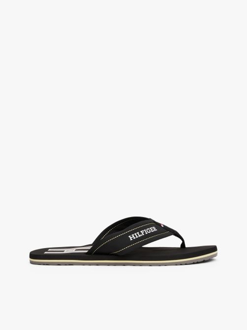 Hilfiger Monotype Padded Strap Flip-Flops