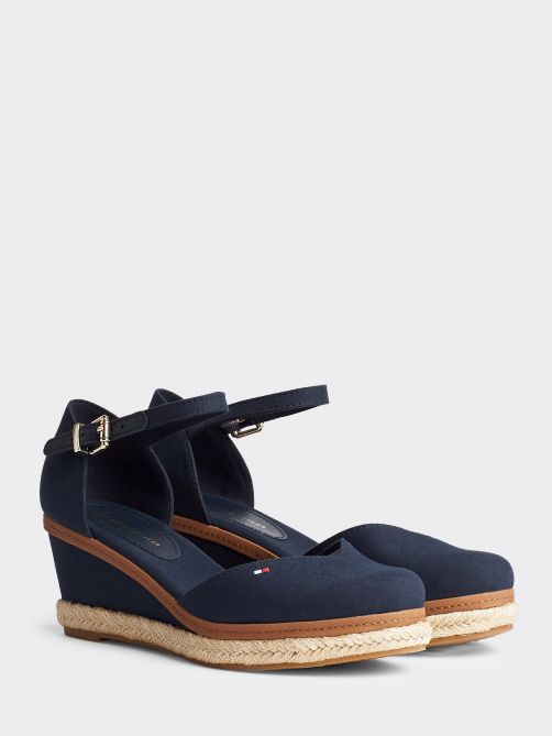 صندل بكعب ويدج متوسط الطول