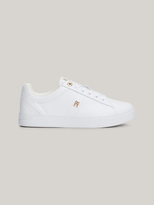 Leather TH Monogram Trainers