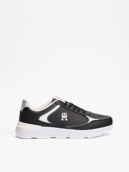 TH Monogram Leather Trainers