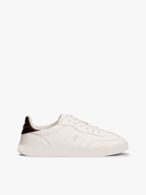 Heritage Shiny Leather Trainers