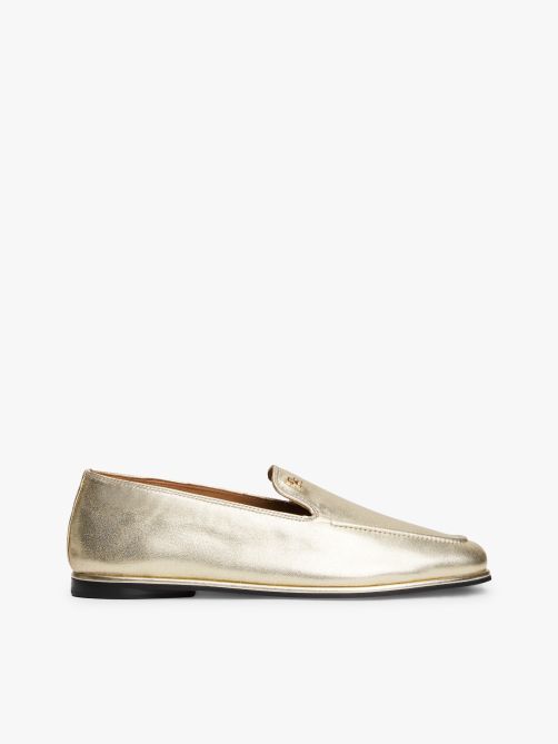 Hilfiger Gold Loafers