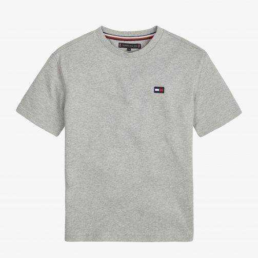 تيشيرت مطبوعة بشعار تومي هيلفيغر على الظهر