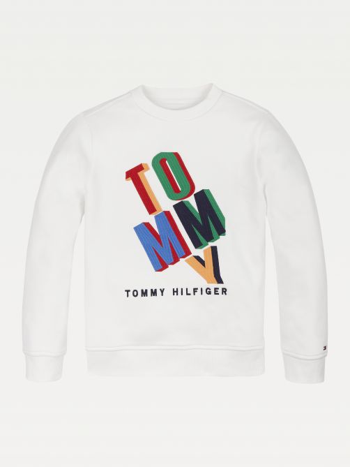 tommy hilfiger logo jumper