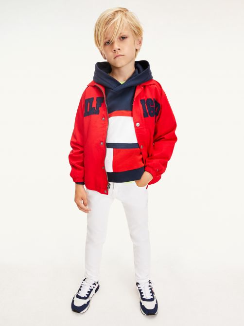 Scanton Slim White Jeans