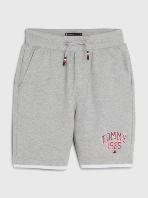 Varsity Logo Drawstring Sweat Shorts