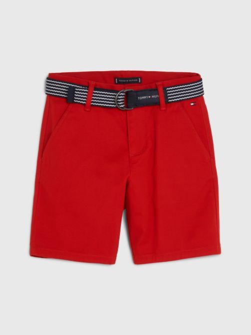 Essential Belted Chino Shorts